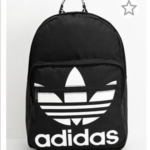 Adidas Trefoil Black Backpack NWT